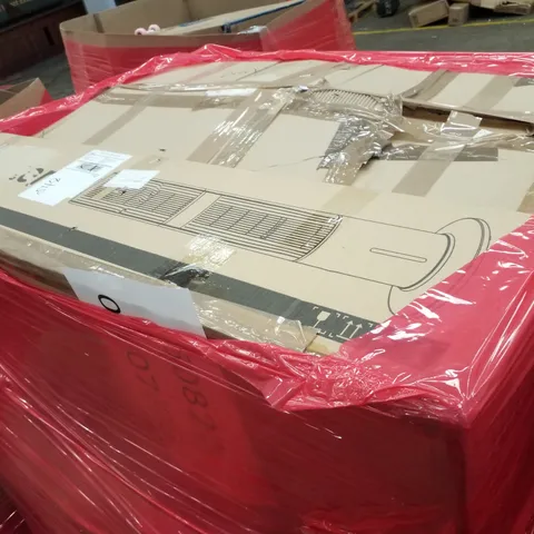 PALLET CONTAINING ASSORTED PRODUCTS INCLUDING AIR COOLER & DESK CHAIRS