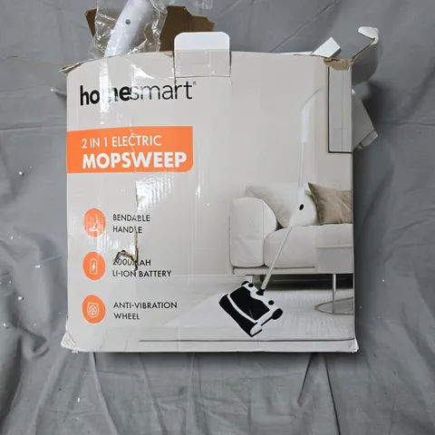 HOMESMART 2-IN-1 ELECTRIC MOPSWEEP – BOXED