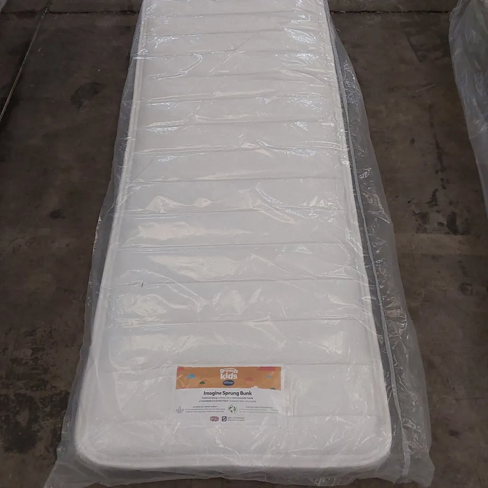 QUALITY BAGGED SILENTNIGHT HEALTHY GROW KIDS SPRUNG BUNK 2'7" MATTRESS