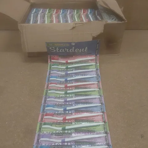 BOX TO CONTAIN A LARGE QUANTITY OF TOOTHBRUSHES