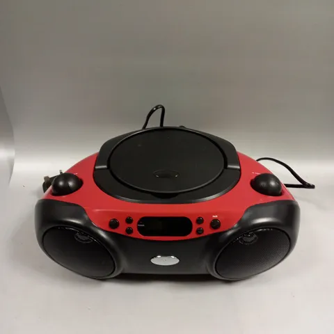 BOXED TECH BLUETOOTH CD BOOMBOX