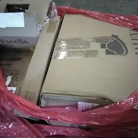 PALLET OF ASSORTED ITEMS INCLUDING JAJALUYA OFFICE CHAIR, PAXCESS PRESSURE WASHER, FACELLE ROBOT PATISSIER HOMIDEC