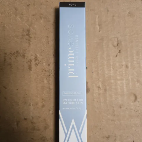 PRIMEEYES GLIDE EYELINER – SMUDGE-PROOF, WATER-RESISTANT, FOR MATURE SKIN (0.3 G) KOHL