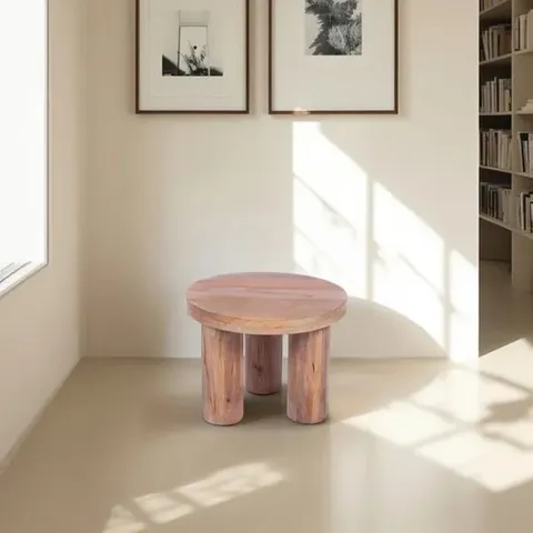 BOXED INDUS VALLEY BEXLEY SIDE TABLE (1 BOX)