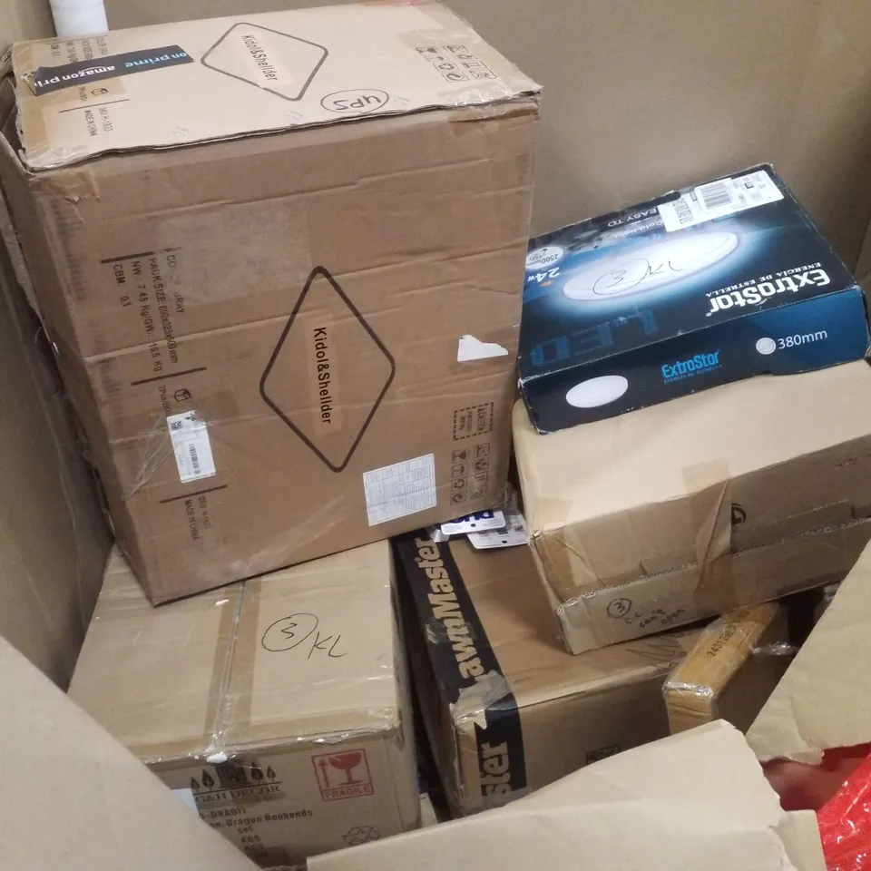 PALLET CONTAINING ASSORTED PRODUCTS INCLUDING COUNTER TOP REVERSIBLE OSMOSIS WATER DISPENSER, RACLETTE GRILL, FOLDING CHAIR MAT & MINI VIBRATION