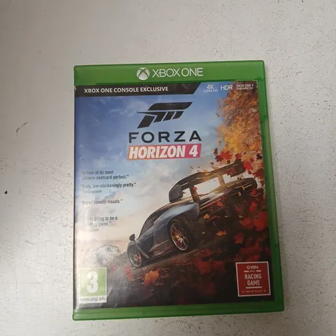 XBOX ONE GAME – FORZA HORIZON 4 (DISC IN CASE)