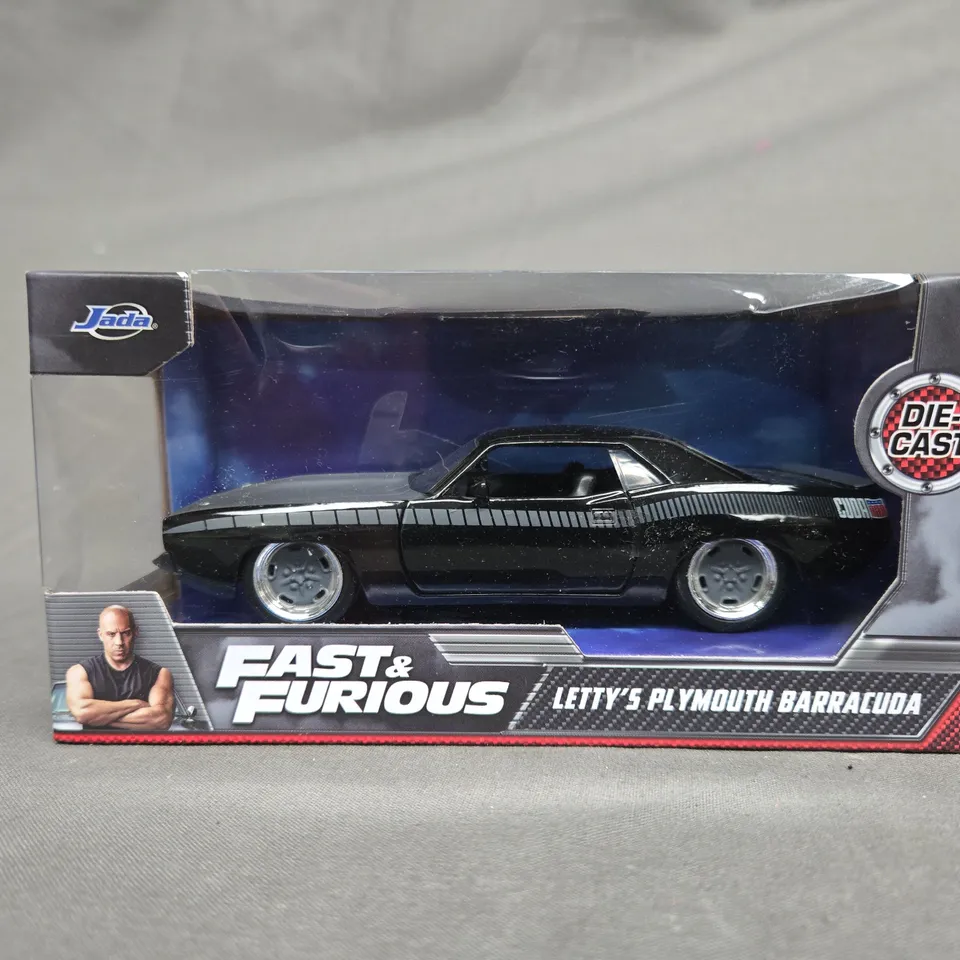 FAST AND FURIOUS LETTYS PLYMOUTH BARRACUDA