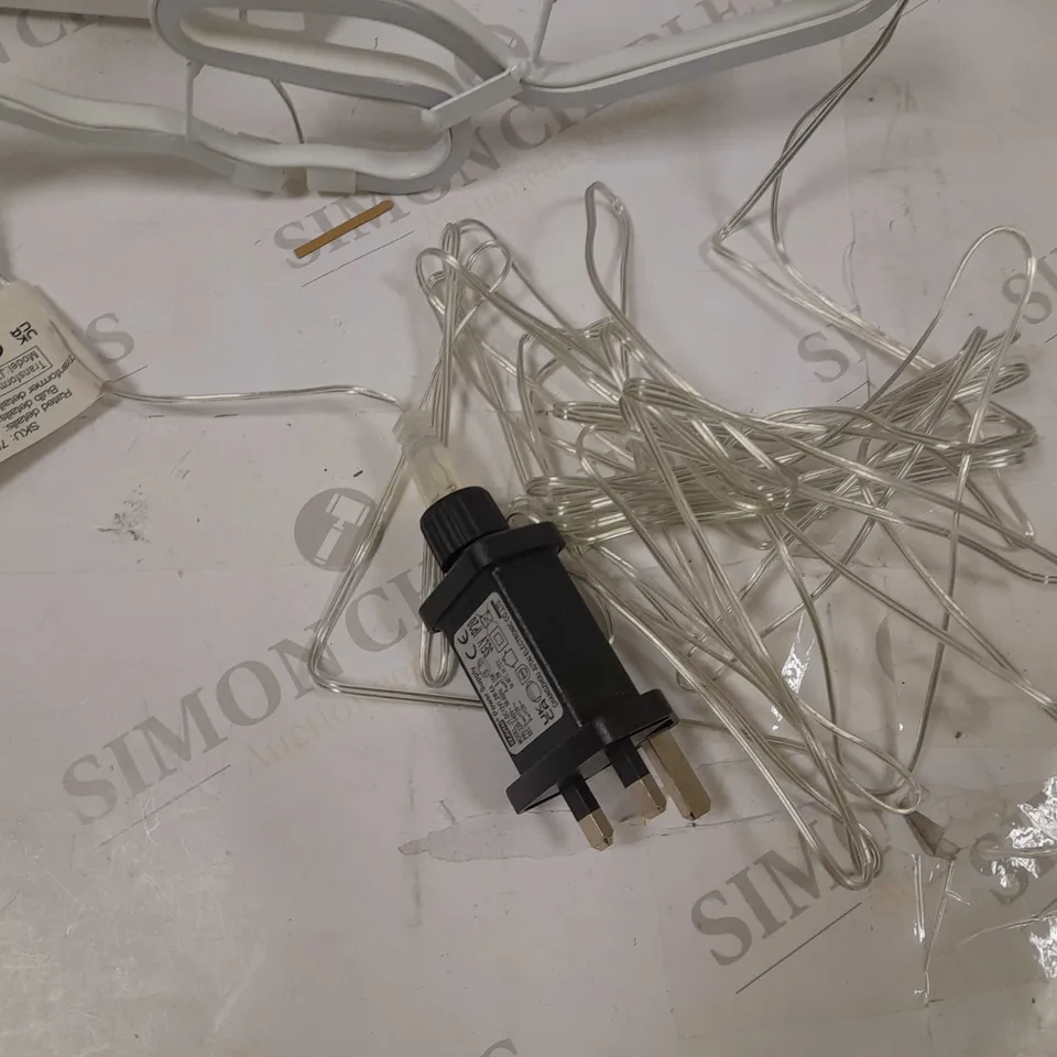 BLUE & ORANGE PENGUIN NEON LED LIGHT