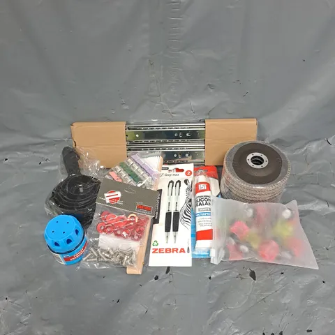 APPROXIMATELY 15 HOUSEHOLD ITEMS TO INCLUDE TOILET FRESHENER, ZEBRA BALLPOINT PENS, 151 SILICONE SEALANT, ETC