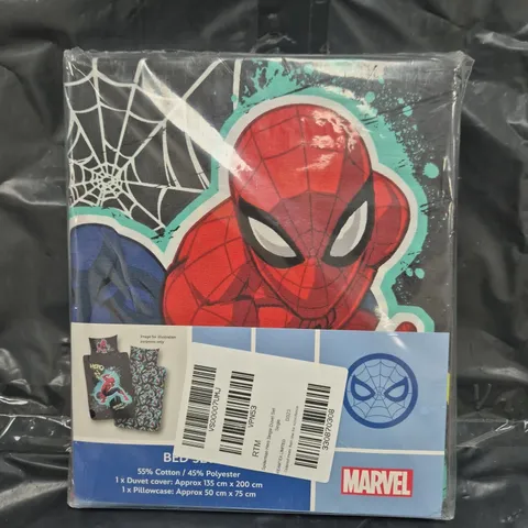 MARVEL SPIDER-MAN HERO SINGLE DUVET SET