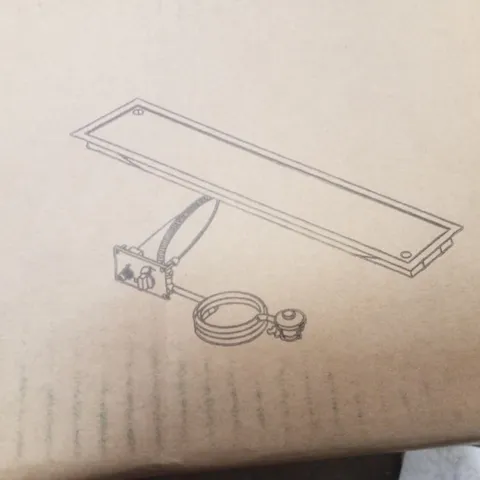 BOXED GIARDINO 101×25CM RECTANGLE (L) FIRE PIT SYSTEM