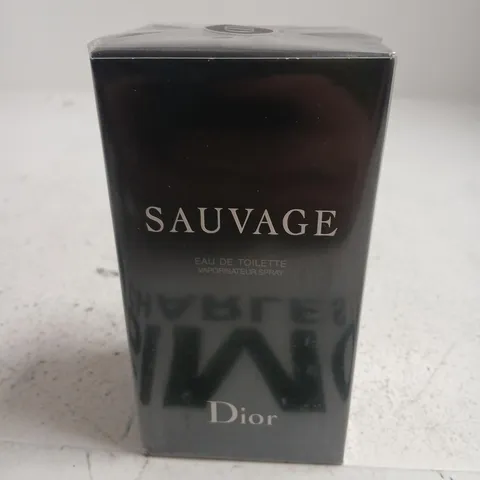 BOXED AND SEALED DIOR SAUVAGE EAU DE TOILETTE SPRAY 100ML 