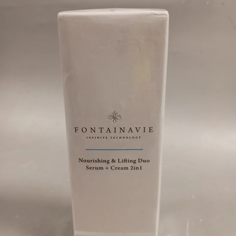 SEALED FONTAINAVIE NOURISHING & LIFTING DUO SERUM + CREAM