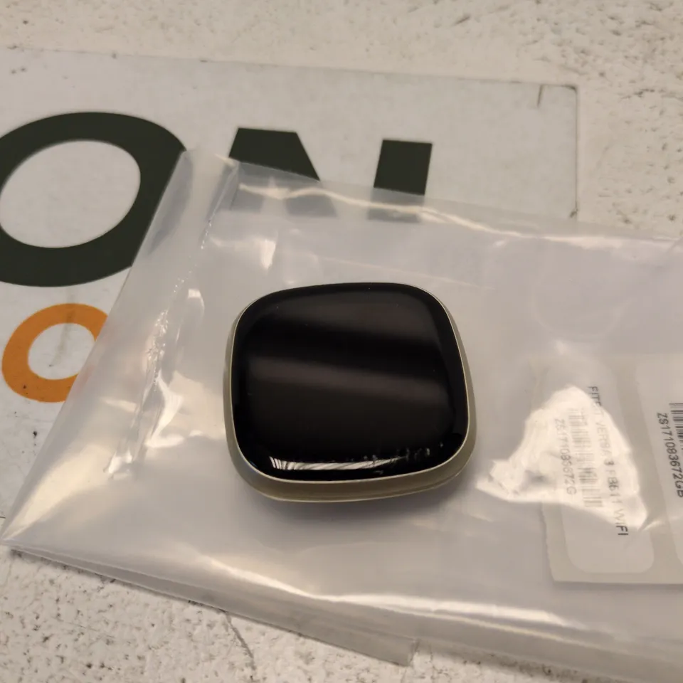 FITBIT VERSA 3 SMARTWATCH – GOLD (NO STRAP)