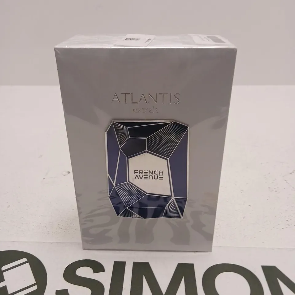 BOXED AND SEALED ATLANTIS EXTRAIT FRENCH AVENUE EXTRAIT DE PARFUM 100ML