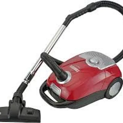 BOXED ZANUSSI EASY GO II CYLINDER VACUUM CLEANER RED 3L 700W
