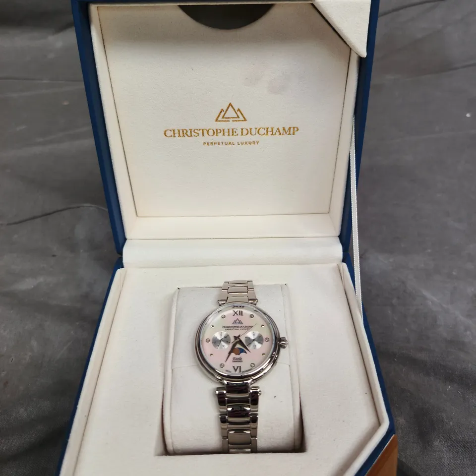 CHRISTOPHE DUCHAMP PERPETUAL LUXURY WRISTWATCH 
