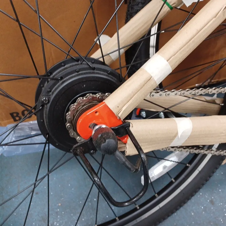 LECTOR ADVENTURER LOW STEP 36V ELECTRIC BIKE - ORANGE / COLLECTION ONLY