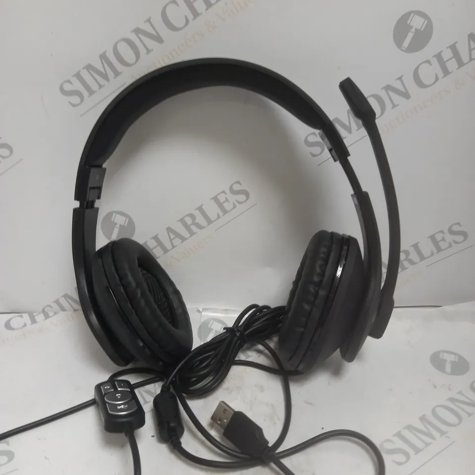 BOXED HAMA HS-USB300 PC OFFICE HEADSET 