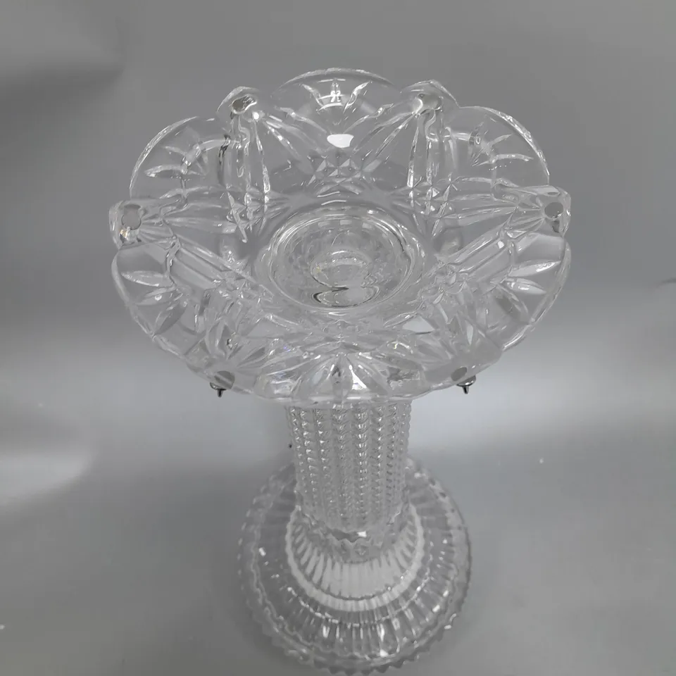 BOXED JULIAN MACDONALD PRE LIT GLASS LIGHT