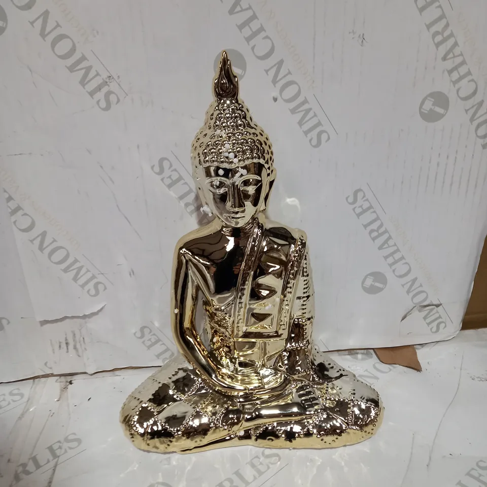 KELLY HOPPEN GOLDEN BUDDHA STATUE 