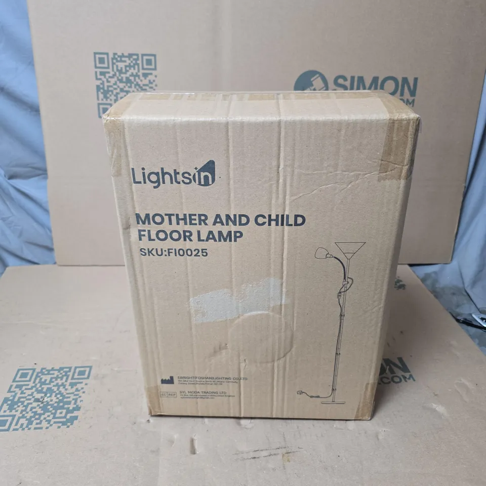 LIGHTSIN MOTHER AND CHILD FLOOR LAMP – BOXED (SKU F10025)