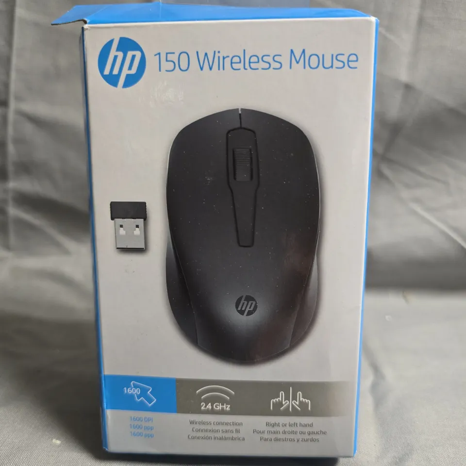 BOX OF APPROXIMATELY 20 ASSORTED HP WIRELESS MICE – 240 BLUETOOTH MOUSE & 150 WIRELESS MOUS, ETC - COLLECTION ONLY