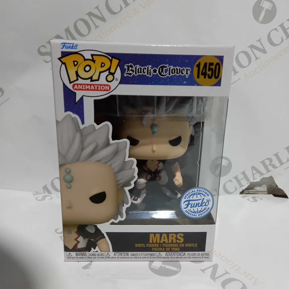 POP! ANIMATION BLACK CLOVER MARS VINYL FIGURE - 1450