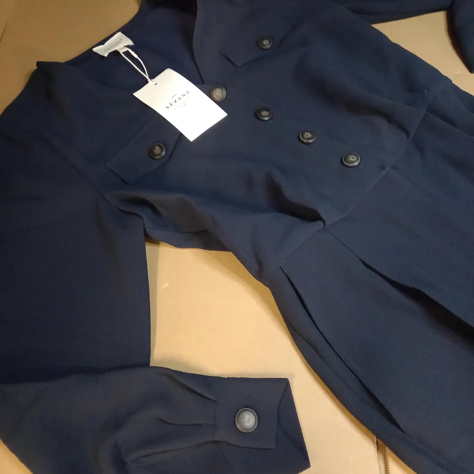 SEZANE NAVY PANTALON RAY JUMPSUIT - SIZE 10