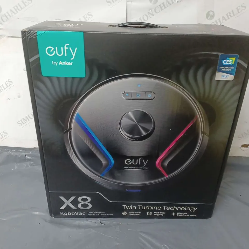BOXED EUFY BY ANKER X8 ROBOVAC