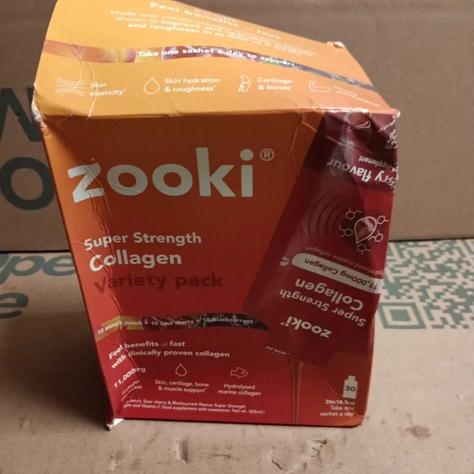 ZOOKI SUPER STRENGTH COLLAGEN VARIETY PACK 