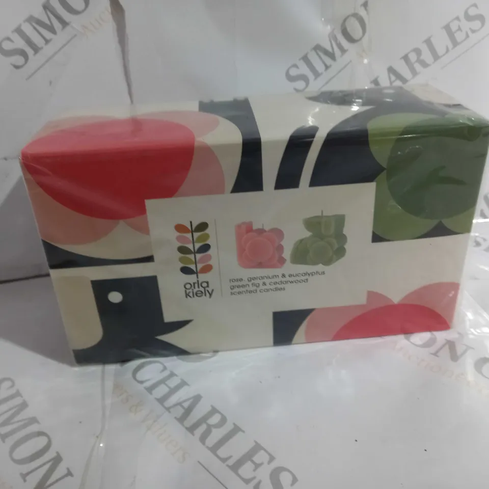 SEALED ORLA KIELY SCENED CANDLES 