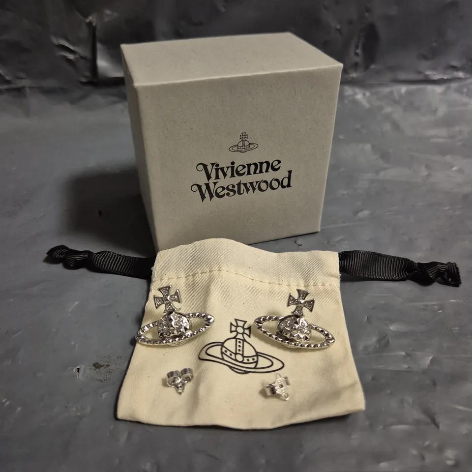 VIVIENNE WESTWOOD MAYFAIR BAS RELIEF EARRINGS