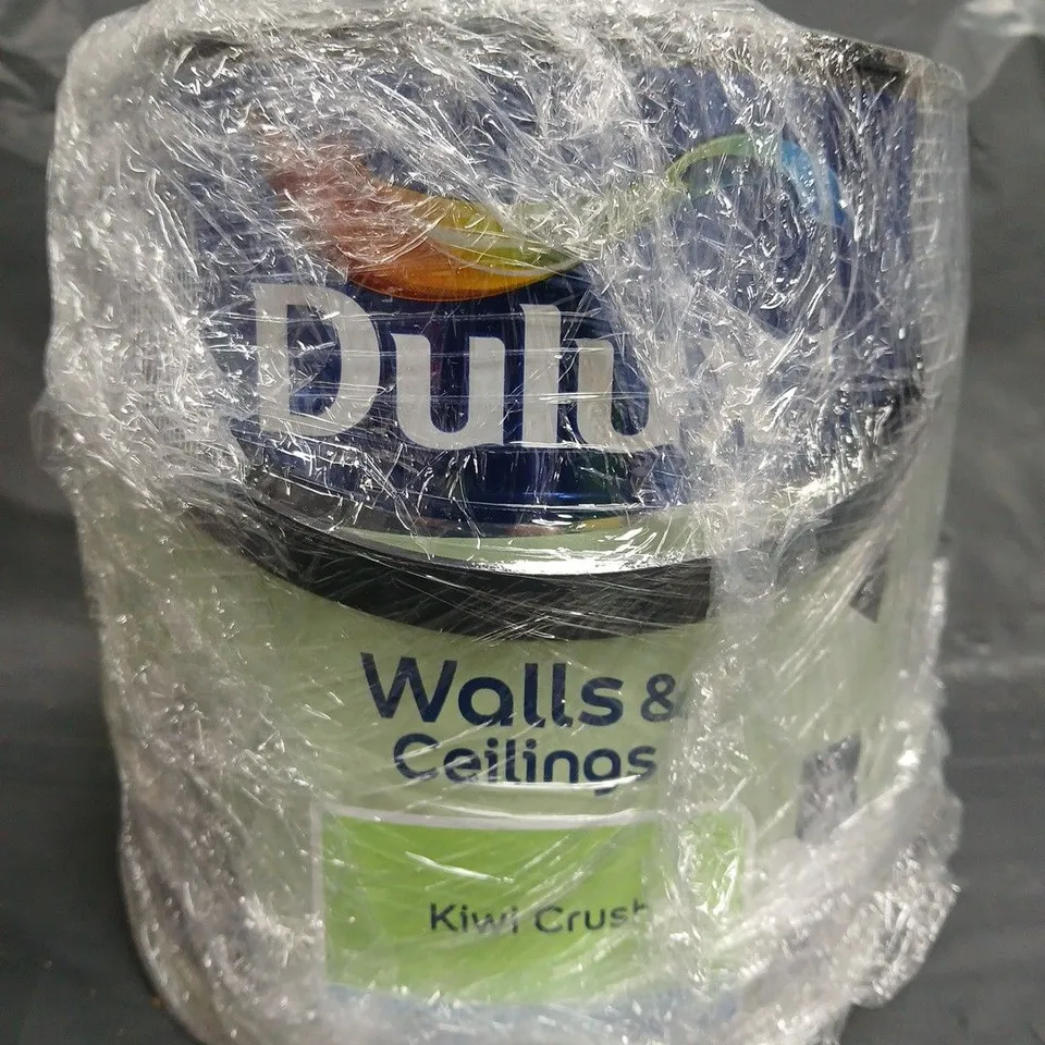 DULUX WALLS & CEILINGS PAINT - KIWI CRUSH - 2.5L - COLLECTION ONLY