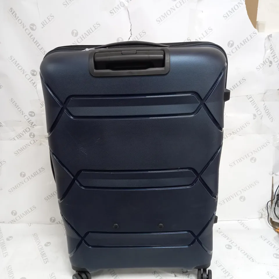 HEYS DURAFLEX 3 PIECE LUGGAGE SET & VANITY CASE IN NAVY