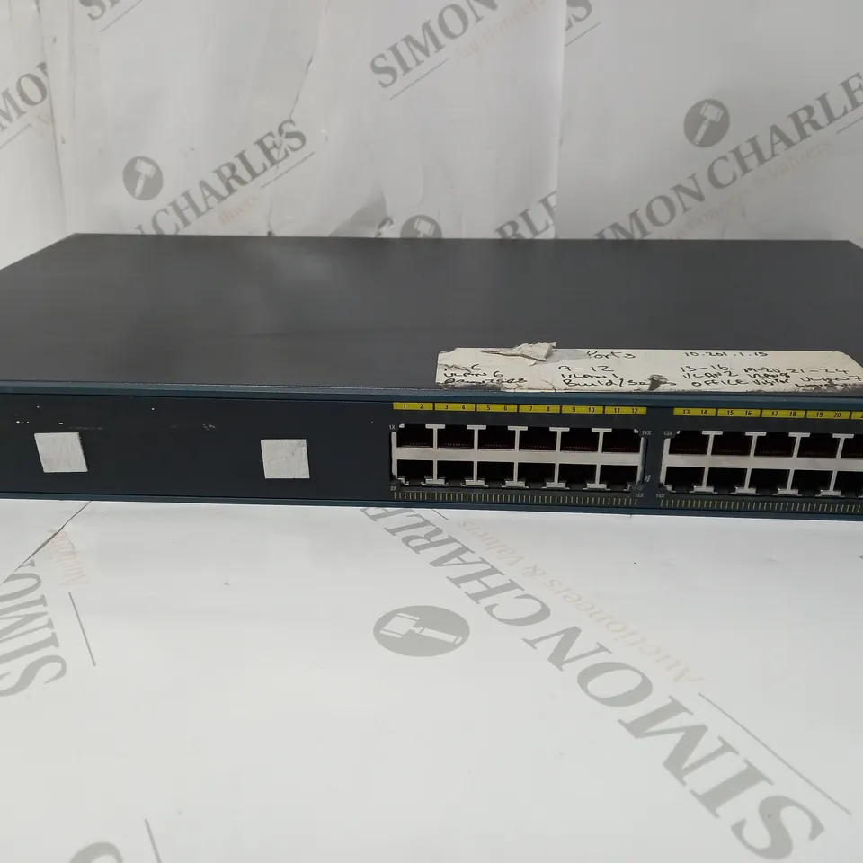 CISCO SYSTEMS CATALYST 2960 24-PORT NETWORK SWITCH WS-C2960-24TT-L V06