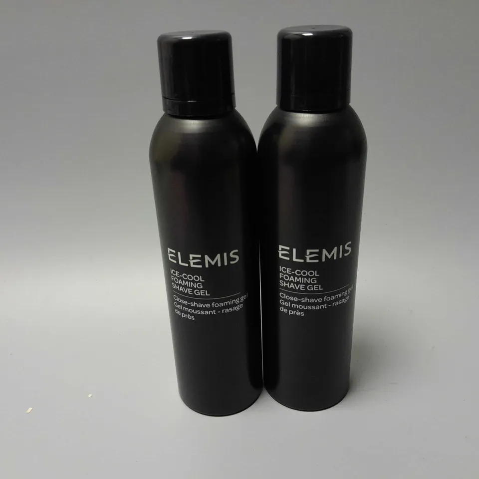 5 HEALTH AND BEAUTY PRODUCTS TO INCLUDE 2 ELEMIS ICE-COOL FOAMING SHAVE GEL, 3 SBC SKIN SHAMMY FACIAL CLEANSING CLOTH