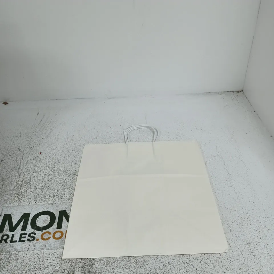 BOX OF APPROXIMATELY 50 PAPER BAGS WITH HANDLES
