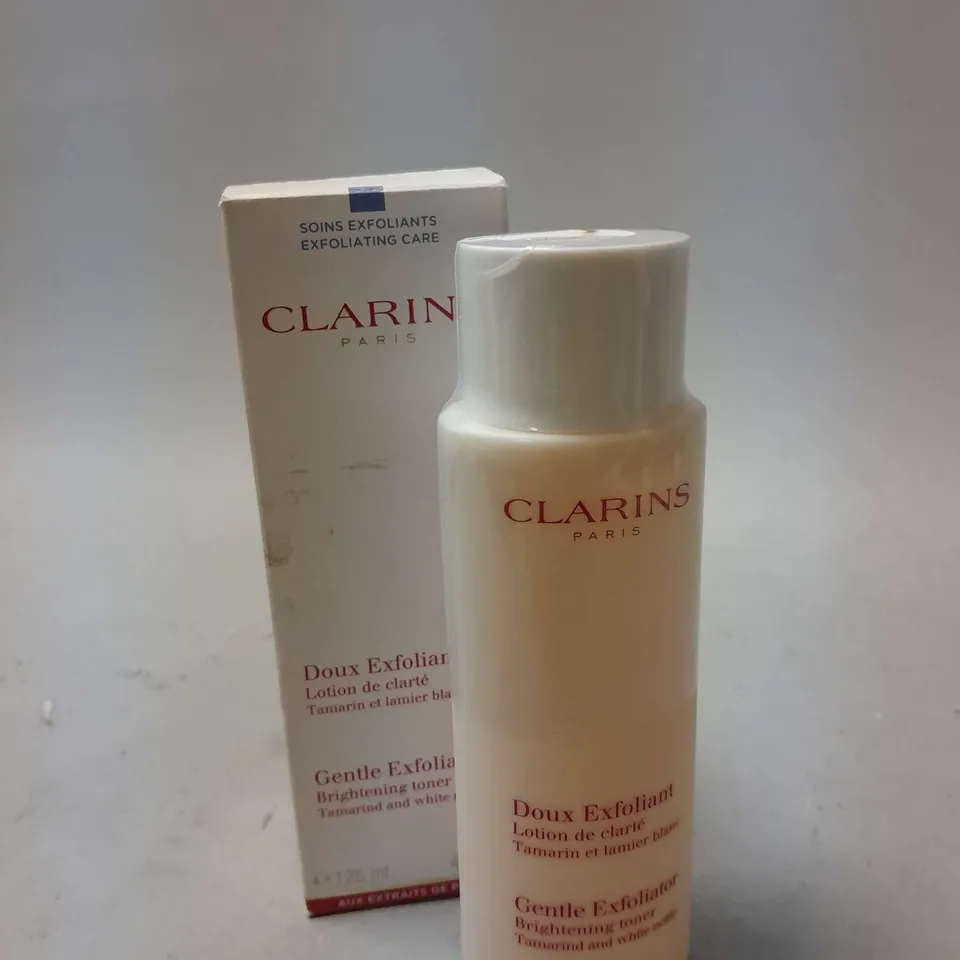 CLARINS DOUX EXFOLIANT LOTION DE CLARTE FACIAL CREAM, 125 ML