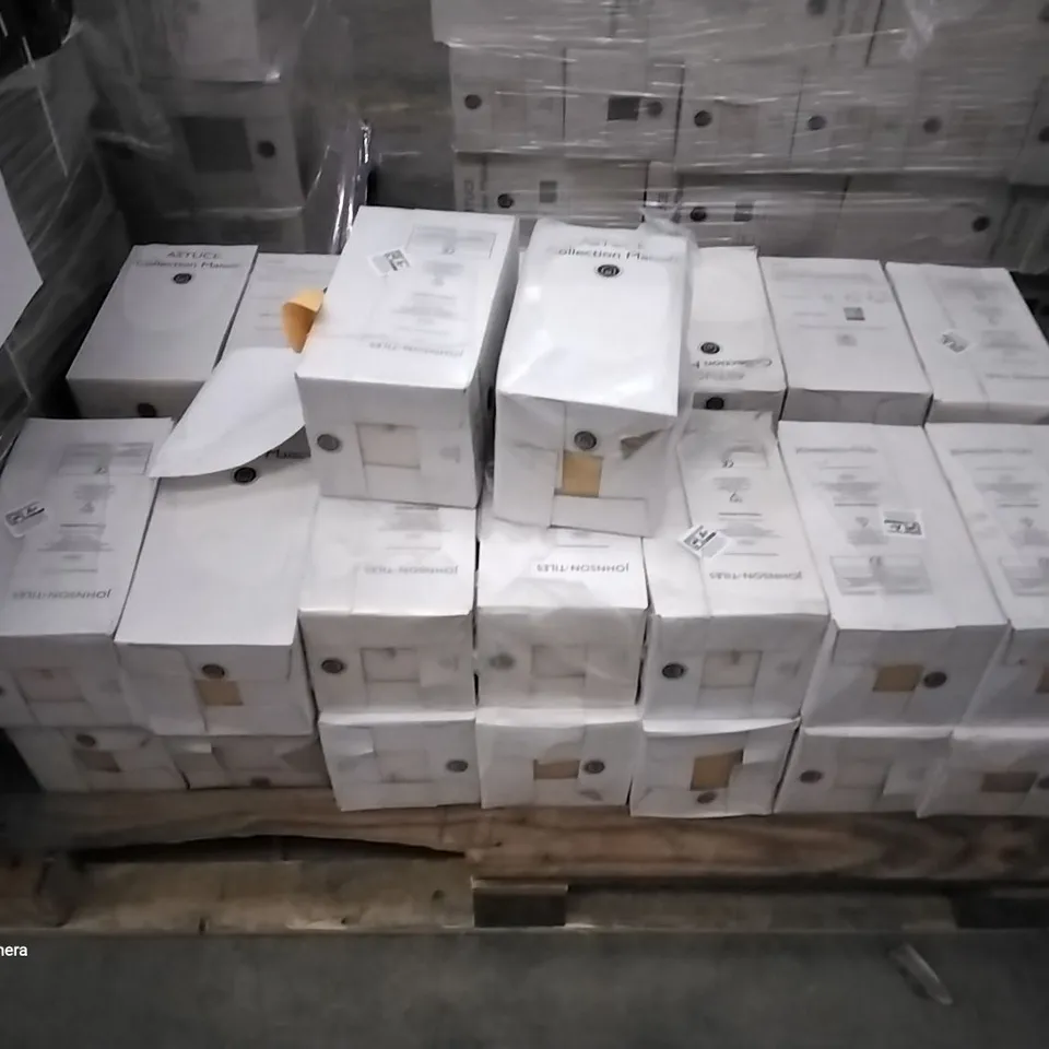 PALLET OF 30 PACKS OF 44 BRAND NEW MAT JUANE SEREN ASTUCE COLLECTION MAISON TILES- EACH PACK COVERS APPROXIMATELY 1M² (TOTAL APPROX. 30 SQ.METRES)