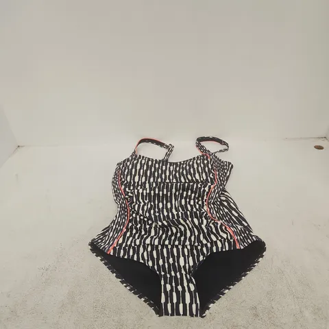 WHITE STUFF NAVY MULTI ONE-PIECE SWIMSUIT – UK 16 (EU 44, US 12)
