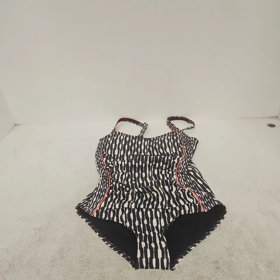 WHITE STUFF NAVY MULTI ONE-PIECE SWIMSUIT – UK 16 (EU 44, US 12)