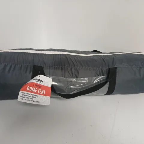 MILESTONE 4-PERSON DOME TENT – GREY CARRY BAG