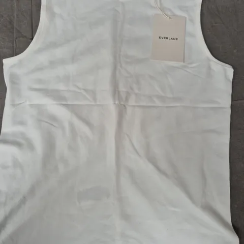 EVERLANE TANK TOP IN WHITE SIZE SMALL