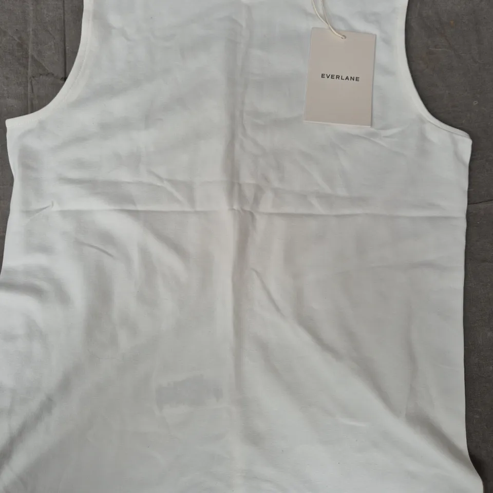 EVERLANE TANK TOP IN WHITE SIZE SMALL