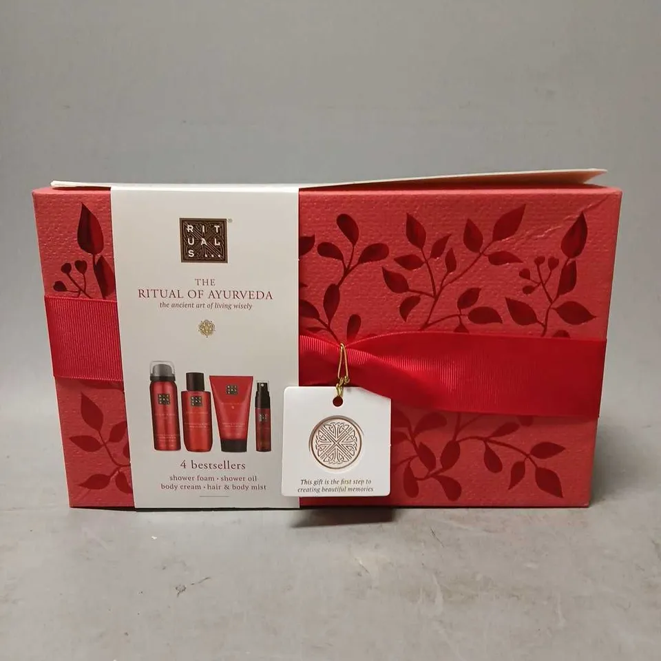 BOXED THE RITUAL OF AYURVEDA 4 BESTSELLERS GIFT SET