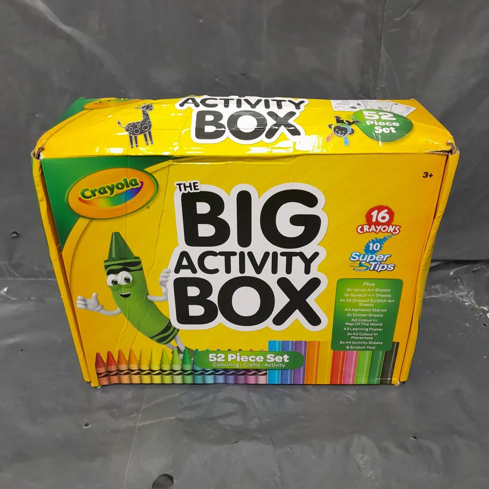 CRAYOLA BIG ACTIVITY BOX