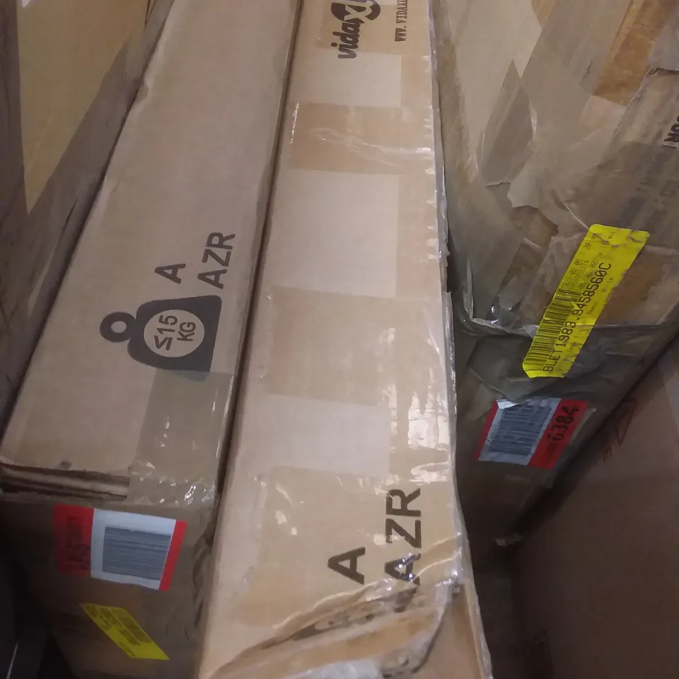 BOXED VIDA 1 DOOR WARDROBE - GREY 