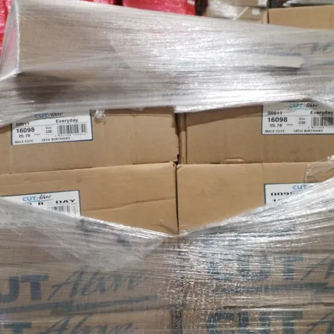 PALLET CONTAINING LARGE QUANTITY OF ASSORTED GREETINGS CARDS