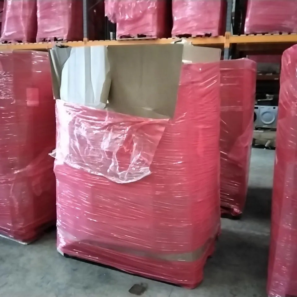 PALLET OF ASSORTED ITEMS TO INCLUDE: KENWOOD MIXER, DESK, KNITTING MACHINE, TOILET SEAT, MULTIFUNCTIONAL CRUTCH ECT